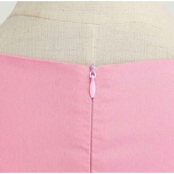 Pink 1950s Retro Style Dress Size XS Evening Party A Line Cocktail Swing Dress - Picture 4 of 10